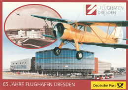 Cartolina  / Postcard /  Viaggiata / Dresda - Flughafenfest - Demonstrationen