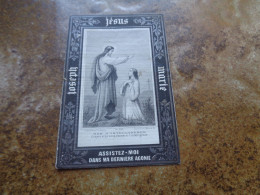 Doodsprentje/Bidprentje  Maie-Louise-Léopoldine Bartholeyns  (ép Joseph VANVALLE)  Houppertingen 1837-1874 Gelinden - Religion & Esotericism
