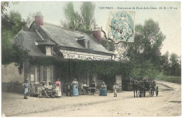 VOUVRAY (37) – Restaurant Du Pont-de-la-Cisse. Attelage. Editeur H. B. N° 10. - Vouvray