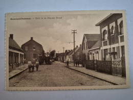(j) WATERLAND OUDEMAN  ZICHT NIEUWEN STRAAT VOLK GEANIMEERD MOOI ZICHT BELLE VUE - Sint-Laureins