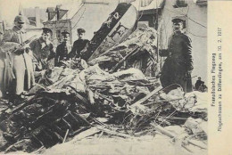 LUXEMBOURG - CARTE PHOTO - DIFFERDINGEN - Französisches Flugzeug Abgeschossen - Cpa Non Circulée - L'eétat Très Bon ! - Differdange