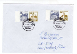 "BUNDESREPUBLIK DEUTSCHLAND" 2000, Brief Im Grenzverkehr D/CH Mit Stegstempel "BUESINGEN SONDERTARIF" (83394) - Brieven En Documenten