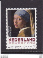 Netherlands Pays Bas Mauritshuis Girl With A Pearl Earring VERMEER 2014 NVPH 3197 Mi 3250 Internationaal MNH** - Unused Stamps
