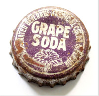 United States Grape Soda Cork Lined Soda Bottle Cap Kronkorken Chapas Tapon Capsule - Limonade