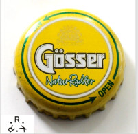 Austria Gosser Natur Radler Auf Beer Bottle Cap Kronkorken Chapas Tapon Capsule - Birra