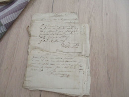 Hal  Révolution 25  Billets Autographes Signés Dont La Bruyère Ordre De Fournir Chevaux, Chariots... à L'Armée - Manuscripts