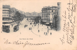 75-PARIS GARE DE L EST-N°T1141-B/0033 - Metro, Stations