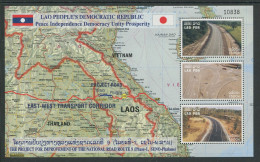 10.332) MiNr.: Block 189 - Postfrisch - Straßenbau - Laos