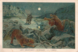 Chromo Les Grandes Chasses Tigre - Andere & Zonder Classificatie