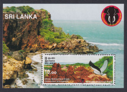 Sri Lanka Ceylon 2006 MNH MS Wilpattu National Park, Sea Eagle, Cliff, Beach, Bird, Birds, Coast, Miniature Sheet - Sri Lanka (Ceylan) (1948-...)