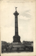 CPA Paris La Place De La Bastille - Squares