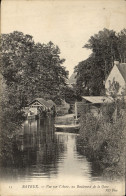 CPA Bayeux Vue Sur L'aure Au Boulevard De La Gare - Bayeux