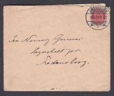1900. DANMARK. 8 øre On Cover  With LUXUS Cancel SNERTINGE 14.10.00. - JF368185 - Lettres & Documents
