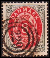 1890. DANMARK 8 øre With Numeral Cancel 229. - JF414212 - Oblitérés