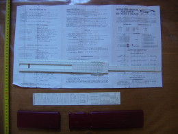 ANCIENNE RÈGLE À CALCUL GRAPHOPLEX RIETZ 620D - Other Apparatus