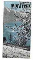 Suisse Montreux  Depliant Format Plier :10.5 X 21.3  Cm - Dépliants Turistici