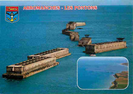 14 - Arromanches - Les Pontons - Multivues - Blasons - CPM - Voir Scans Recto-Verso - Arromanches