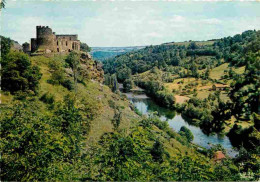 03 - Chouvigny - Le Château Féodal Dans La Vallée De La Sioule - Carte Dentelée - CPSM Grand Format - Voir Scans Recto-V - Andere & Zonder Classificatie