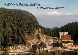 01 - Le Col De La Faucille - Vue Panoramique Sur Le Mont Blanc Et Le Lac Léman - CPM - Voir Scans Recto-Verso - Non Classés