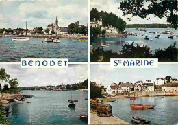 29 - Sainte Marine - Benodet - Multivues - Flamme Postale - Voir Scans Recto Verso - Combrit Ste-Marine