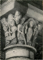 45 - Saint Benoit Sur Loire - Intérieur De La Basilique - Chapiteau 37 - Saint Martin - Art Religieux - Carte Dentelée - - Autres & Non Classés