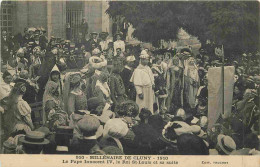71 - Cluny - Millénaire De Cluny 1910 - Le Pape Innocent IV  Le Roi St-Louis Et Sa Suite - Animée - CPA - Voir Scans Rec - Cluny