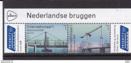 Netherlands Pays Bas 2018 Eur Cept Swing Bridge Dedemsvaart & Kwakelbrug Drawbridge Edam Stamp Pair MNH** International - Unused Stamps