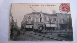 Carte Postale Ancienne ( A 13 ) De Aire Sur L Adour , Place De La Cathédrale - Aire