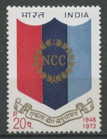 INDE 1973 N° 383 ** Neuf MNH Superbe Corps National Des Cadets - Neufs