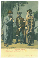 IS 09 - 20263 KARLOVY VARY, Jews, Too Much Is Unhealthy, Czechia - Old Postcard - Unused - 1904 - Judaika