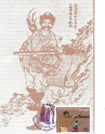 CARTE MAXIMUM - MAXIMUM-KARTE- CARTOLINA MAXIMA - MAXIMUM CARD- PORTUGAL - ARRIVÉE DES PORTUGAIS AU JAPON - Autres & Non Classés