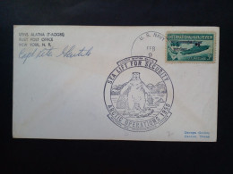 États-Unis - Enveloppe FDC Avec Timbres Et Cachet De La Poste, Thème Ours Polaire (1958) - Bears