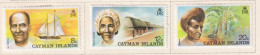 CAYMAN ISLANDS  -  1974 Local Industries Set Hinged Mint - Iles Caïmans