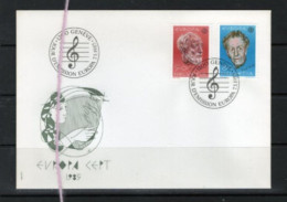 (alm)  SUISSE EUROPA CEPT FDC 1985 - FDC