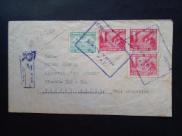 Bolivie - Enveloppe Circulée Avec Des Timbres. - Bolivie