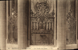 CPA Bayeux La Cathedrale Les Grilles Du Choeur - Bayeux