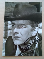 HARRY RIEBAUER ALS SHERIFF - ALAMO...(Acteur) ....Signature...Autographe Véritable... - Actors & Comedians