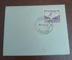 1954 Italy Pakistan Fdc K2 Mountain Conquest By Italian Expedition Lot 5 - Pakistan