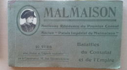 MALMAISON - CARNET 20 VUES - BATAILLES DU CONSULAT ET DE L'EMPIRE - Andere Kriege