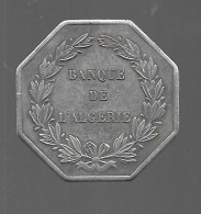 Banque De L'Algérie. Jeton / Médaille De 17 Grammes Environ, En Alliage, De 34 Mm De Diamètre (433) - Professionals / Firms