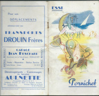 Loire-Atlantique Pornichet-les-Pins Bretagne Petite Brochure Touristique (54 Pages) Vers 1953  Mald 17501 - Dépliants Turistici