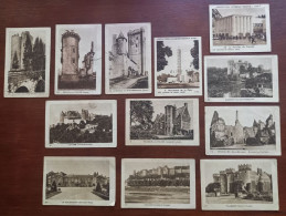 11 Images/Chromos - La Ruche Moderne - Exposition Internationale Paris & Chateaux Montesquiou Clisson Luynes Villebon... - Andere & Zonder Classificatie