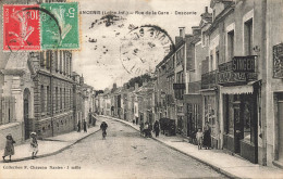 Ancenis * La Descente De La Rue De La Gare * Commerce Magasin SINGER - Ancenis