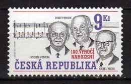 Czech Republic 2002 Personalities.musics. MNH** - Neufs