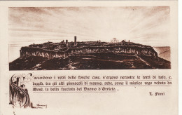 #ORVIETO: Dis. BENINI...FRASI DI L. FUMI - Terni
