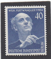 MICHEL 126 POSTFRISCH. FURTWÄNGLER, DIRIGENT UND KOMPONOST. - Musique