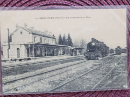 St Yrieix , Vue Interieure De La Gare , Train - Saint Yrieix La Perche