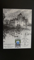 Carte Maximum Card Chateau De Sédières Région Limousin 87 Limoges 1976 - Châteaux