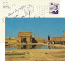 YT 918 - Roi Hassan II - Carte De Marrakech Pour La France - Maroc (1956-...)