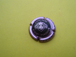 CAPSULE CHAMPAGNE - MUSELET - CHAMPAGNE : ALBERT LEVASSEUR - - Autres & Non Classés
